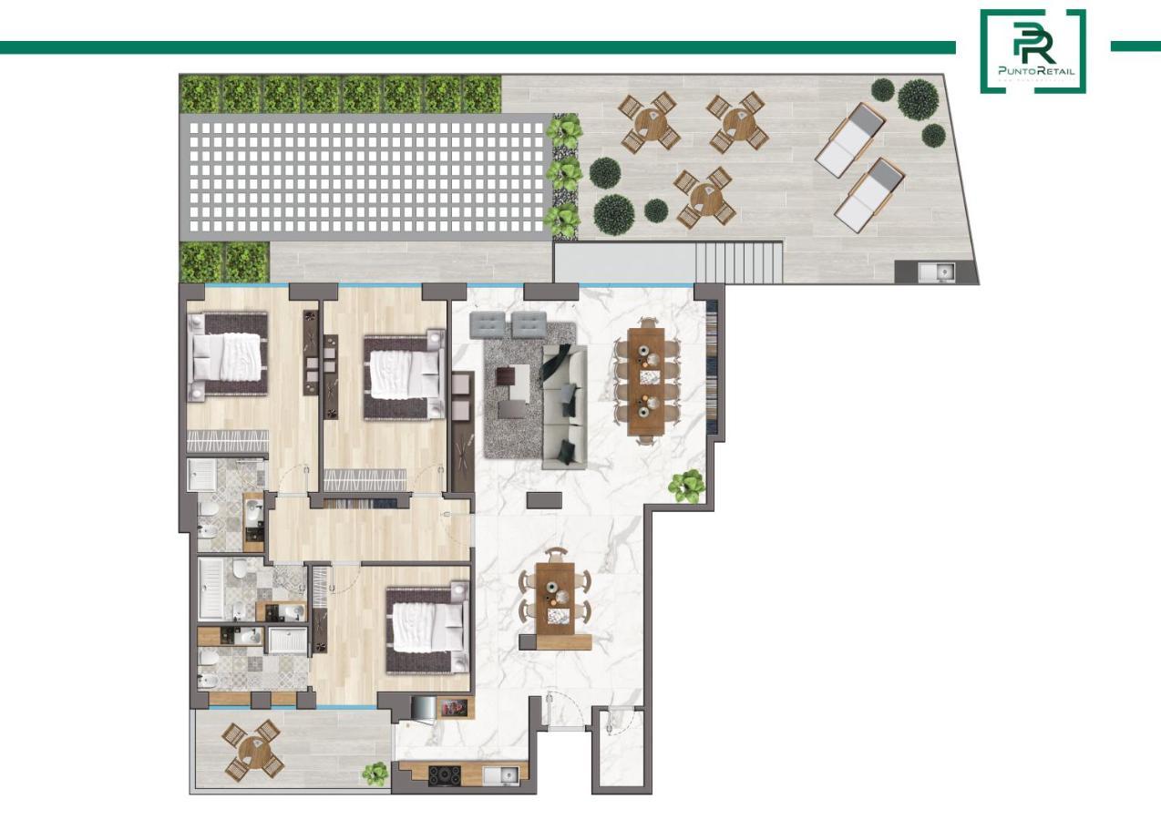 Terraced Apartment - Metro To Vatican & Center Rome Exterior photo